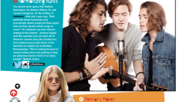 Kerri Medders in Tiger Beat Music Issue Memory Maker